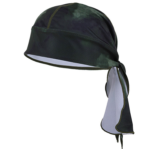 motorcycle dew rag green