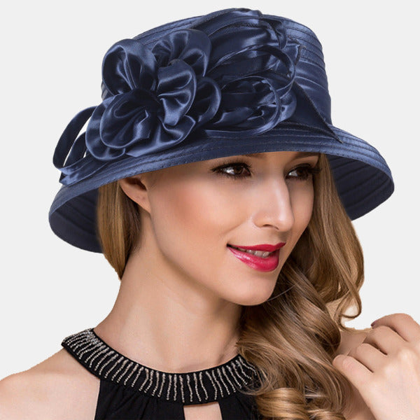forbusite womens navy derby hat cloche 
