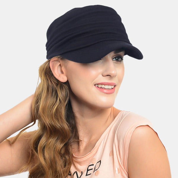forbusite Women Navy Blue Cap