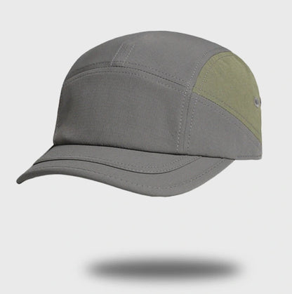 Compact and breathable camping cap, provides all-day comfort and UV protection, perfect for outdoor excursions