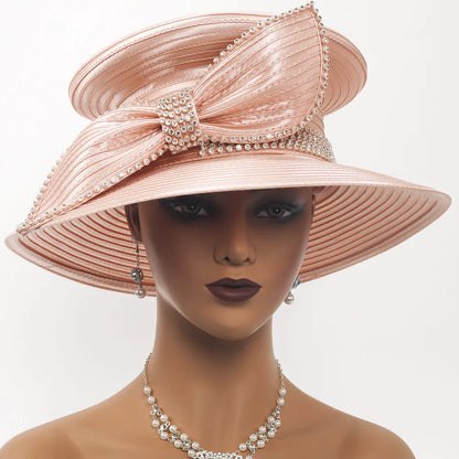 pink church hats