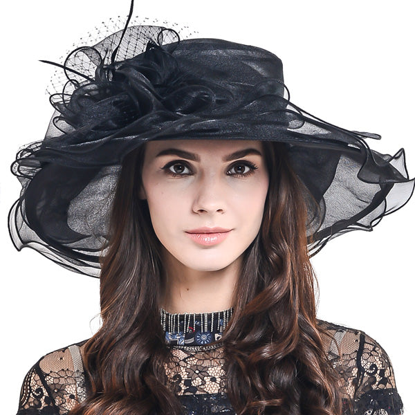 black hats for kentucky derby