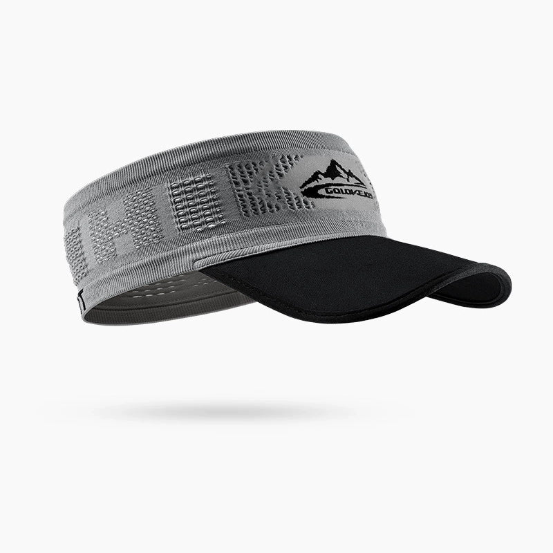 Unisex sports visor hat, lightweight and breathable for outdoor activities, offering UV protection.