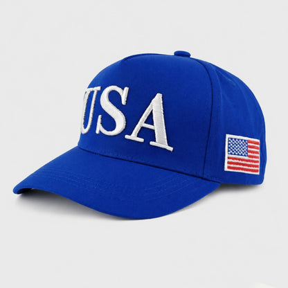 USA Embroidered Flag Baseball Cap A9903