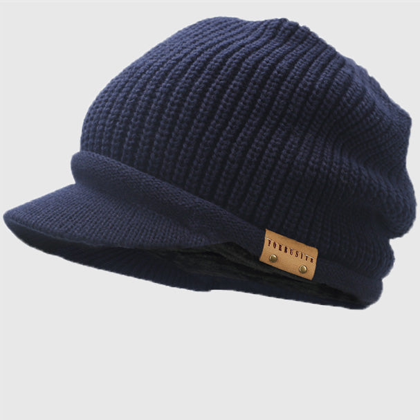 visor beanie hat 