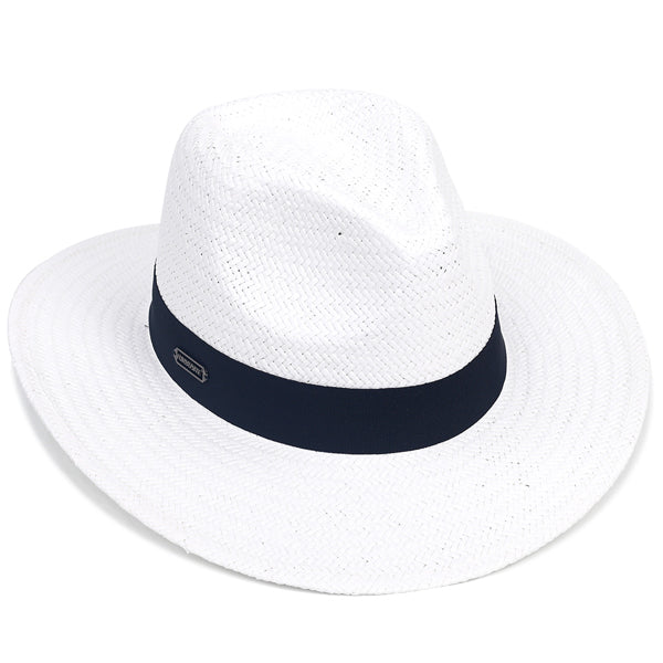 white fedora sun hat 