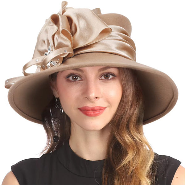 wide brim felt hat womens