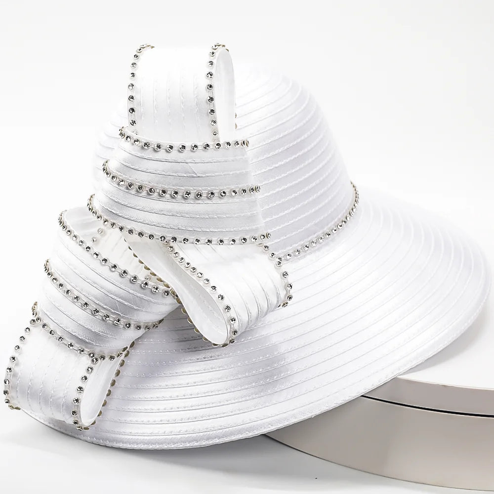 Wedding Hats for Women white