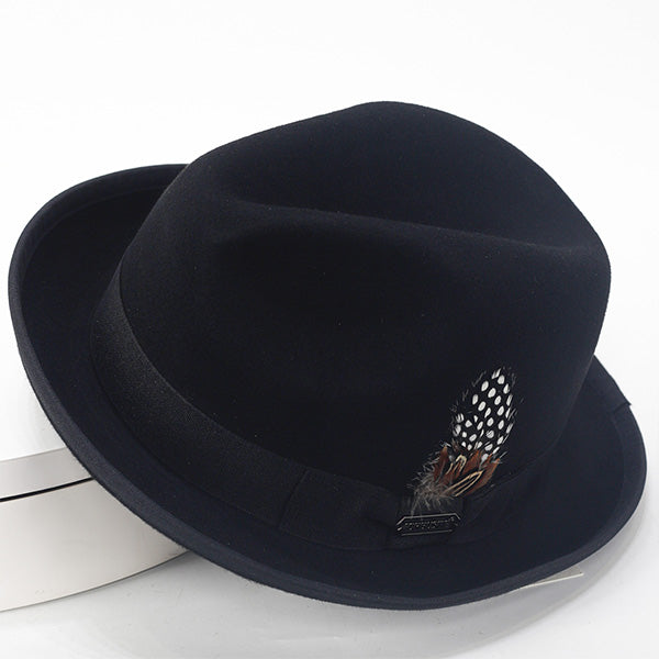wool felt fedora hat