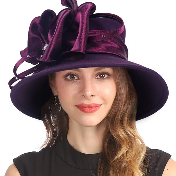 wool felt hat women's