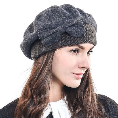forbusite Women Wool Winter Hat 