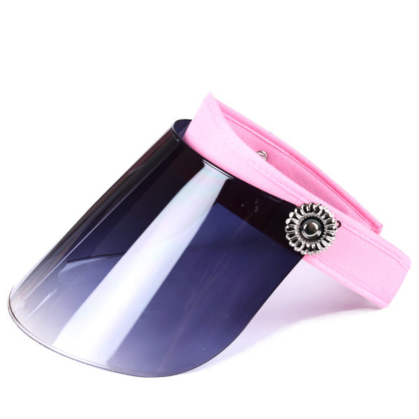 Women Summer Anti-UV Solar Protection Visor Cap - forbusitehats