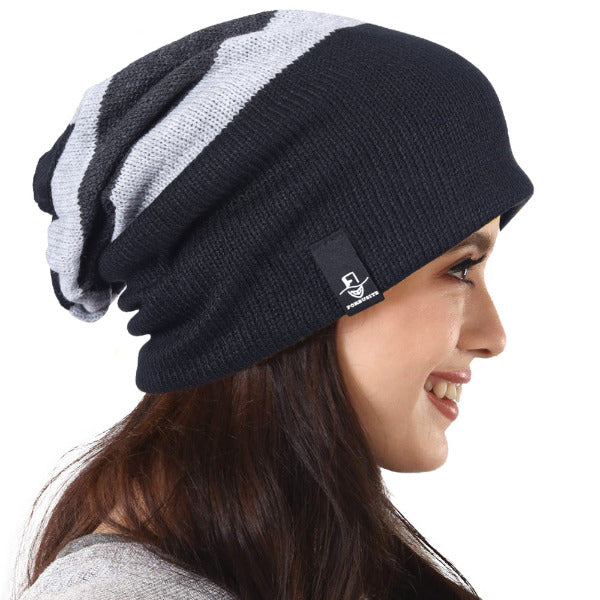 FORBUSITE Women Knit Slouchy Beanie Hat 