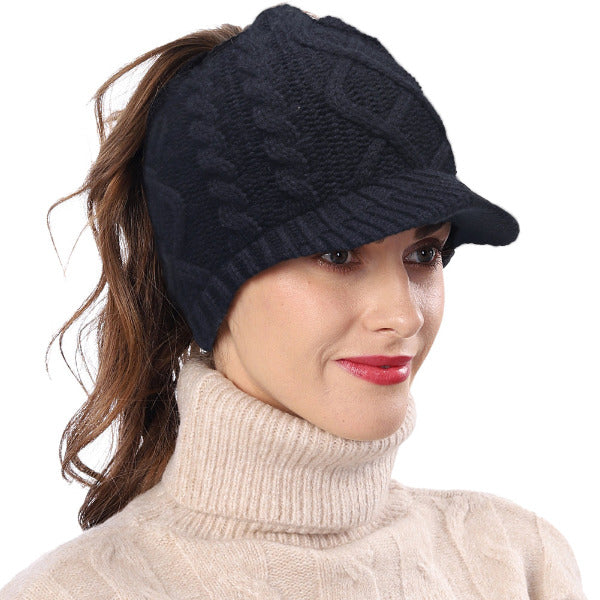 forbusite women beanie winter hat black