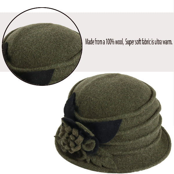 winter cloche hats for women 1920s vintage forbusite