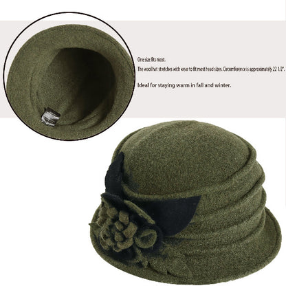 forbusite winter cloche hats for women 1950s vintage
