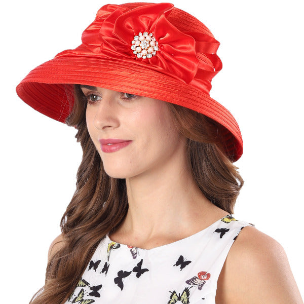 forbusite kentucky derby hats for women red