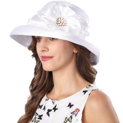 forbusite women wedding hat