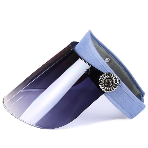 Women Summer Anti-UV Solar Protection Visor Cap - forbusitehats