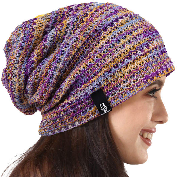 forbusite Knit Slouchy Beanie Hat 