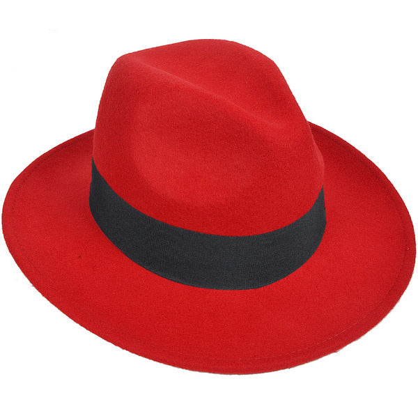 forbusite Wool Fedora Hats for Men
