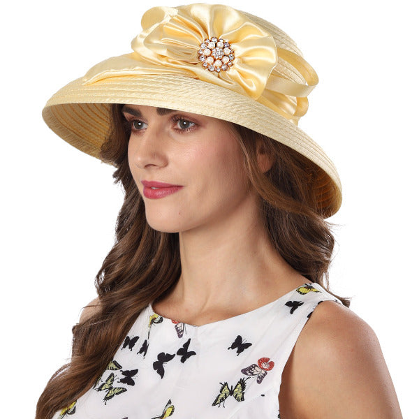 forbusite women church hats satin